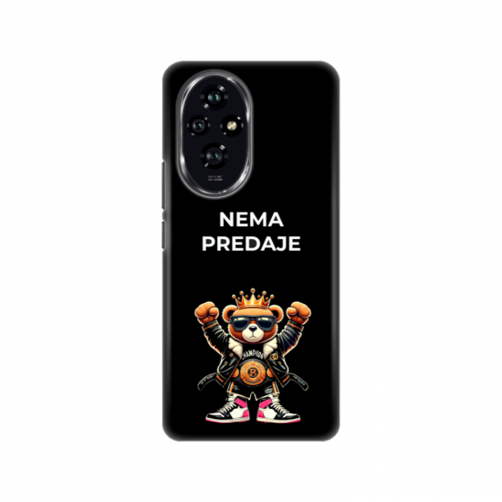 Silikonska maskica za Honor - Teddy nema predaje